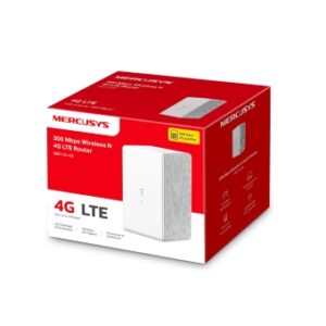 Mercusys MB110-4G V1 - Enrutador inalámbrico - WWAN 2,4 GHz - 4G, 3G