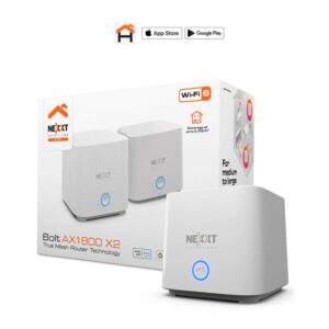 Nexxt Solutions Home - Wireless router - Wireless - 802.11a/b/g/n/ac - Desktop - 2 pack