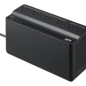 APC Back-UPS BE425M - UPS - CA 120 V - 255 vatios - 425 VA - 1 x baterías - conectores de salida: 6 - negro