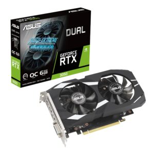 ASUS - DUAL-RTX3050-O6G - PCI Express 4.0 - NVIDIA - NVIDIA GeForce RTX 3050
