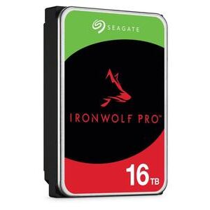 Seagate IronWolf Pro ST16000NT001 - Disco duro - 16 TB - interno - 3.5" - SATA 6Gb/s - 7200 rpm - búfer: 256 MB - con Recuperación de datos Seagate Rescue de 3 años