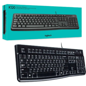 TECLADO LOGITECH K120 SPA NEGRO USB
