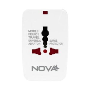 ADAPTADOR UNIVERSAL DE CORRIENTE PARA VIAJES, NOVA FEU001001C