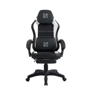 SILLA GAMING SUPREME NEGRO/GRIS, MAX 220LB. 90-135G, GL3, CON REPOSA PIES, MARCA NENOTECH