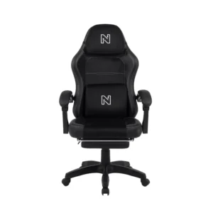 SILLA GAMING SUPREME NEGRO, MAX 220LB. 90-135G, GL3, CON REPOSA PIES, MARCA NENOTECH