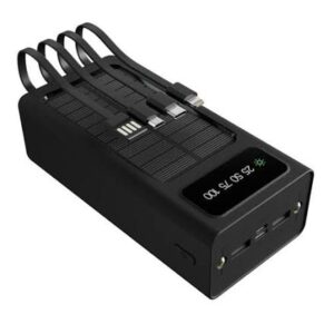 POWER BANK XTECH XPB-300 SOLAR 30,000mAh CON CABLES