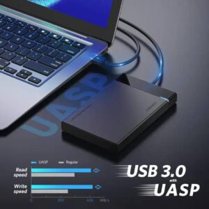 ENCAPSULADOR PARA DISCO DURO 2.5 SATA III, USB 3.0 UGREEN US221 30848