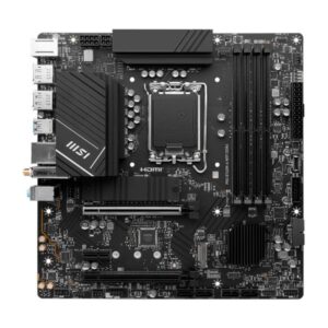 Tarjeta Madre Msi Pro B760m-a WIFI Lga1700 Micro-atx Ddr5 911-7d99-007