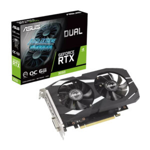 Tarjeta De Video Asus Dual Geforce Rtx 3050 Oc Edition 6gb Gddr6 1537 Mhz 90yv0k60-m0aa00