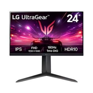 Monitor 24'' Gaming Lg Ultragear Fhd 1920 X1080 180hz 1ms Hdr10 Negro 24gs65f-b