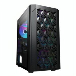 Case Gaming Eagle Warrior Cg06akra001c Mini Tower Sin VentilaciÓn Incluida Con Vidrio Lateral Y Mall