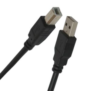 Cable De AlimentaciÓn Para Impresoras USB-a 2.0 A USB-b Nova Fad30118001c 1.8m