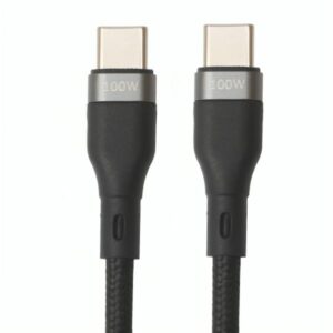 Cable USB-c A USB-c Nova Fad32131001c 100w 3m Nylon Carga Ultra Rapida