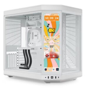 Case Hyte Y70 Touch Infinite Mid Tower Sin VentilaciÓn Incluida Con Pantalla TÁctil 14.9" Gen 3 Cs-hyte-y70tti-bb