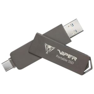 Hd Solido Externo 512gb Patriot Pvp30 Duo Compact USB 3.2 Gen 2 Tipo C/a 1000 Mb/s Lectura 1000 Mb/s Pvp30512g28udg
