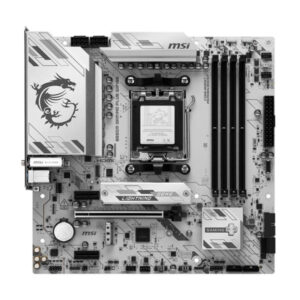 Tarjeta Madre Msi B850m Gaming Plus Wifi6e Am5 Micro-atx Ddr5 911-7e81-001 Blanco