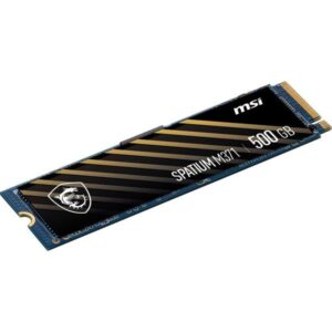 Hd Interno Solido 500gb Msi Spatium M371 M.2 2280 Pcie Gen3 X4 2200mb/s / 1150mb/s S78-440k160-p83 N