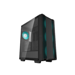 Case RGB Deepcool Cc560 Mesh V2 Wh Mid Tower Ventiladores 4 De 120mm Con Malla Frontal