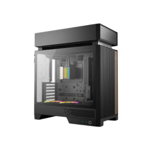 Case RGB Deepcool Cl6600 Mid Tower Ventiladores De 2 De 120mm Con Malla Frontal Y Enfriamiento Liqui