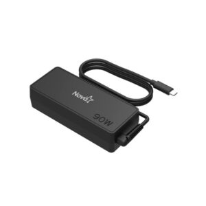 Cargador Universal Para Laptop Nova Ad-709 90w USB-c E010-182 Negro
