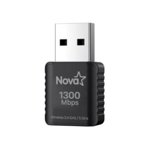 Adaptador WIFI USB Nova Uwf-908 1300mbps E010-174