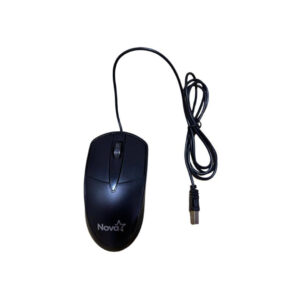 Mouse Nova Mod633us003c Alambrico USB 1200 Dpi Negro