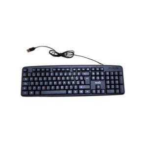 Teclado Nova Kb3802u0001c Membrana Alambrico USB Esp Negro