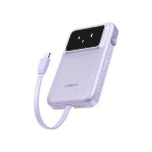 Power Bank Ugreen Pb511 10000mah De Carga Rapida USB-c Con LED Display 35604b Morado