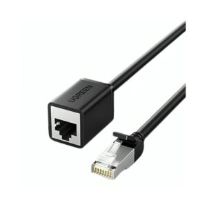Cable Utp Ugreen Nw112 Cat 6 F/utp Rj45 Macho A Hembra 0.5 M 11278 Negro