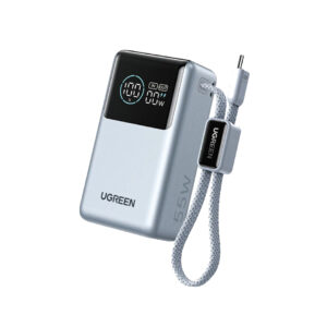 Power Bank Ugreen Pb727 Nexode Pro 10000mah Cable USB-c Integrado Con Pantalla Digital Y Carga Rapid