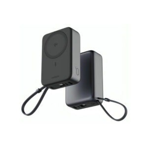 Power Bank Ugreen Pb567 20000mah USB-c InalÁmbrico MagnÉtico Qi2 Carga RÁpida 55450b Negro