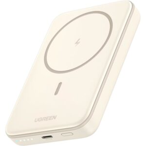 Power Bank Ugreen Pb561 10000mah Inalambrico Magnetico USB-c 25208 Beige
