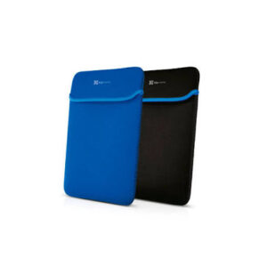FUNDA PARA NOTEBOOK 14.1" KLIP, KNS-214BL REVERSIBLE (AZUL/NEGRA)