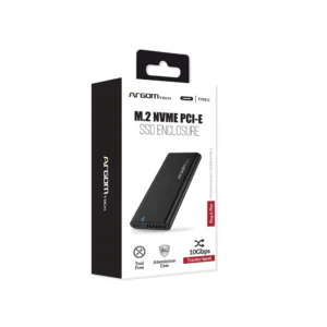 ENCLOUSURE O GABINETE PARA CONVERTIR SSD M.2 PCI-E A USB-C EXTERNO, ARGOM ARD-AC-1038