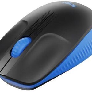 MOUSE LOGITECH INALAMBRICO M190 NEGRO/AZUL