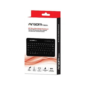 TECLADO BLUTETOOTH PORTABLE ULTRA DELGADO ARGOM ARG-KKB-0203