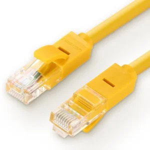 CABLE PARA RED UGREEN CAT5E DE 1 METRO AMARILLO