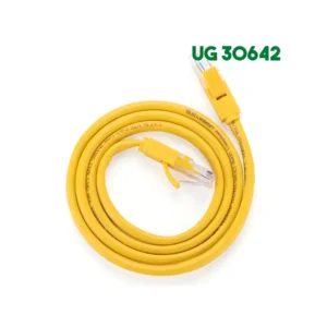 CABLE PARA RED UGREEN CAT5E DE 10 METROS AMARILLO