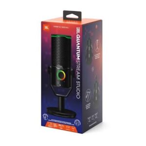 MICROFONO JBL QUANTUM STEAM STUDIO GAMING NEGRO, JBLSTRMSTUDIOBLKAM