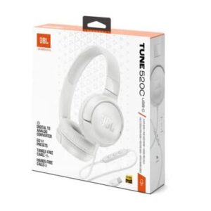 AUDIFONO JBL HARMAN, TUNE 520 , BLUETOOTH, BLANCO