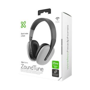 AUDIFONOS INALAMBRICOS BLUETOOTH BT KWH-010GR GRIS, 25 Hrs