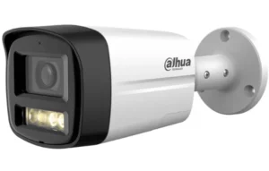 Cámara Dahua Cctv, Bala, 5mp, Ir 40m, Exterior, Ip67, Microfono, Audio 2 Vias, Hdcvi X Plus