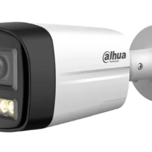 Cámara Dahua Cctv, Bala, 5mp, Ir 40m, Exterior, Ip67, Microfono, Audio 2 Vias, Hdcvi X Plus