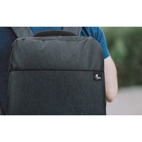 MOCHILA PARA NOTEBOOK XTECH XTB-221 15.6 LIBERPOOL COLOR DARK GRAY - Imagen 6
