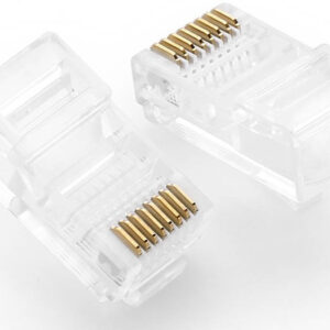 CONECTOR RJ45 CAT5 MARCA UGREEN 100 UNIDADES